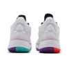 Nike Zoom Rize 2 EP Ткань Амортизация Противоскользящие MID Топ Баскетбольные кроссовки Унисекс Белый Фиолетовый