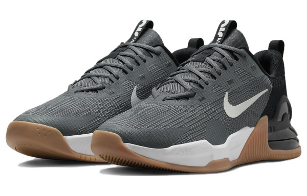 Nike Air MAX Alpha Mesh Аbrasion Resistant Низкие Кроссовки для тренировок Мужские Черные Серые
