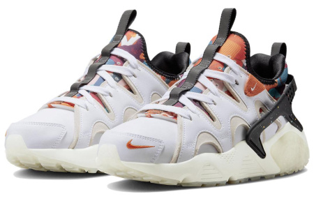 Nike Air Huarache Low Топ Повседневная обувь Женская Белый Оранжевый Фиолетовый