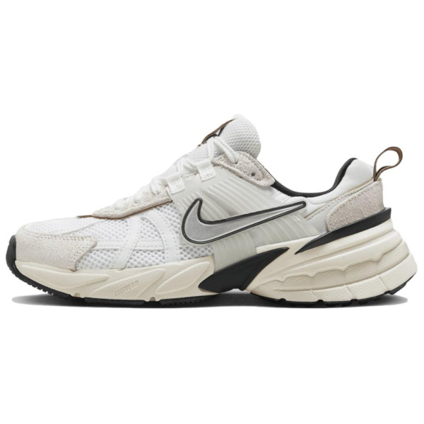 Nike V2K Run Дышащий Низкий Топ Повседневные Городские Беговые Кроссовки Женские Черно-Белые