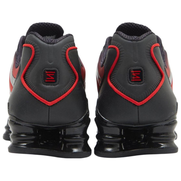 Nike Shox TL Series Противоскользящие Устойчивые к износу Низкие Повседневные Беговые Кроссовки Мужские Красный Черный