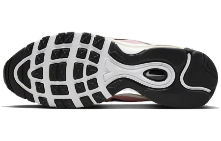 Nike Air Max 97 Low Топ Повседневные Беговые Кроссовки Унисекс Белый Черный