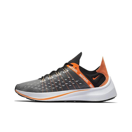 Nike EXP X14 Сетка Anti-Slip Легкий Низкий Топ Марафон Беговые кроссовки Мужские Черный Серый Оранжевый