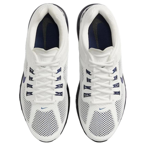 Nike Air Max 2013 Устойчивые к истиранию Дышащая Поддержка Низкий Верх Повседневные Беговые Кроссовки Мужские Белые