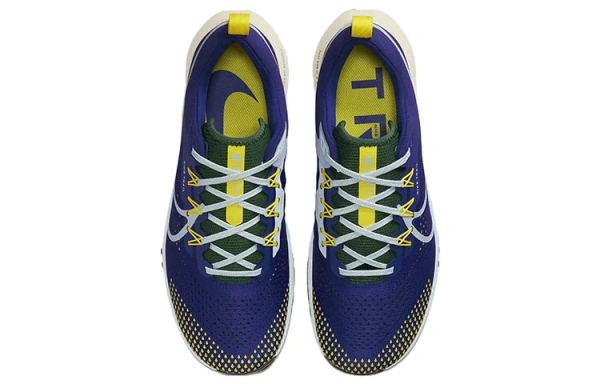 NIKE Pegasus Trail 4 Ткань Амортизация Противоскользящие Устойчивые к истиранию Низкий Топ Беговые кроссовки Мужские