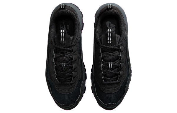 Nike Air Max 97 Futura Устойчивая к истиранию Низкая Повседневная Обувь Женская Черная