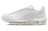 Nike Air Max 97 Амортизация Дышащий Легкий Низкий Верх Повседневные Беговые Кроссовки Женские Белые