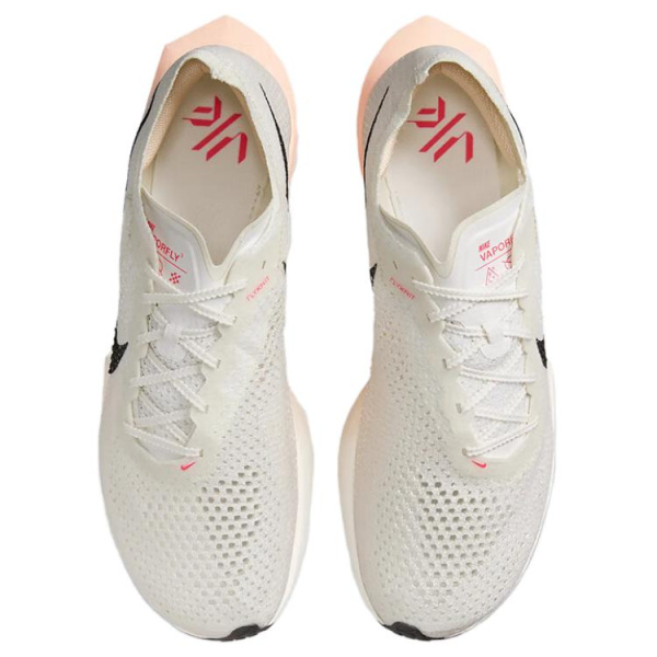 Nike ZoomX Vaporfly Next% 3 Амортизация Низкий Топ Марафон Длинный Бег Беговые Кроссовки Мужской Белый Розовый