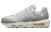 Nike Air Max 95 Винтаж Низкие Беговые Кроссовки Унисекс Белые Серые