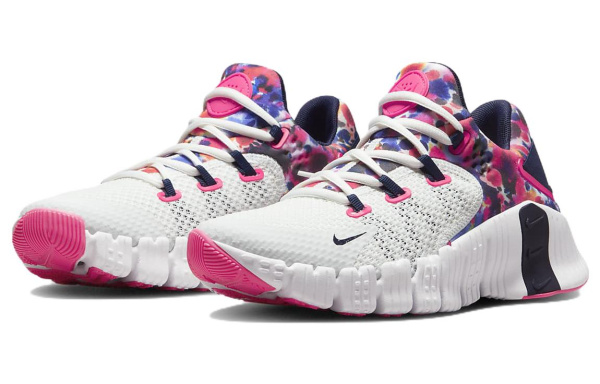 Nike Free Metcon 4 Ткань Амортизация Противоскользящие Устойчивые к истиранию Дышащие Низкие Кроссовки для тренировок