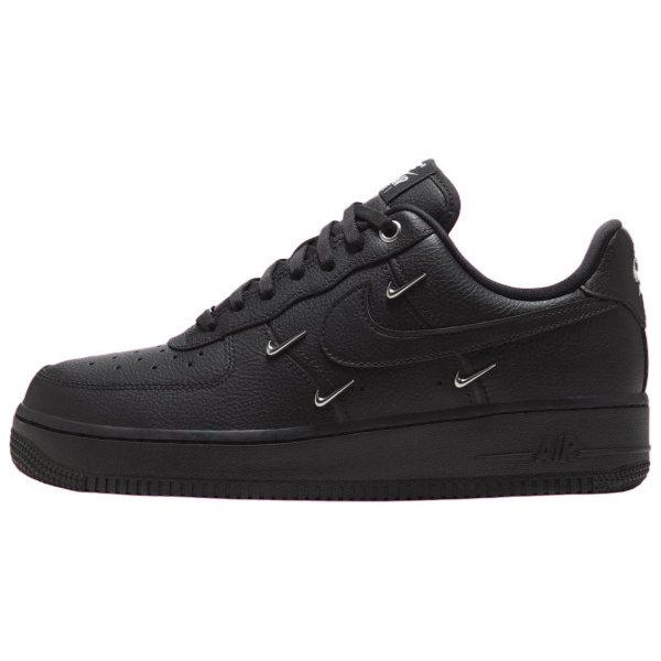 Nike Air Force 1 Low Женские Низкие Кроссовки для Скейтбординга Женские Черные