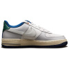 Nike Air FORCE 1 LV8 Устойчивые к истиранию Дышащие Низкие Кеды для Детей для Скейтбординга Серый Белый