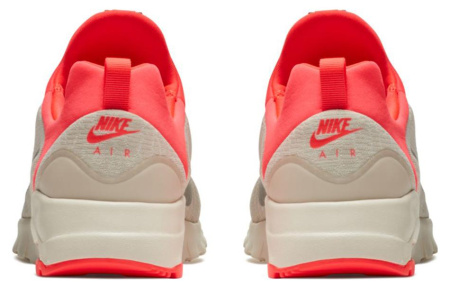 Nike Air Max MOTION Амортизация Износостойкие Низкие Повседневные Беговые Кроссовки Женские Серый Красный