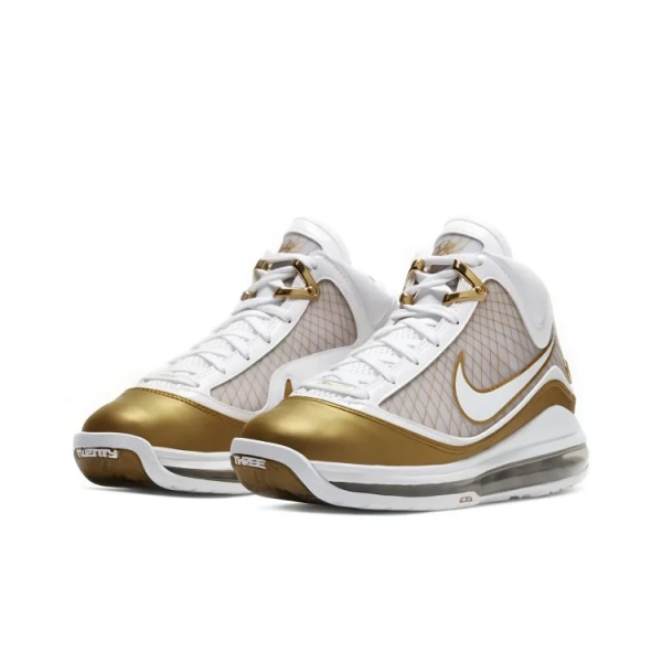 Nike Lebron 7 QS Китай Луна MID Осенний Удобный Противоскользящий Легкий MID Топ Винтажные Баскетбольные Кроссовки