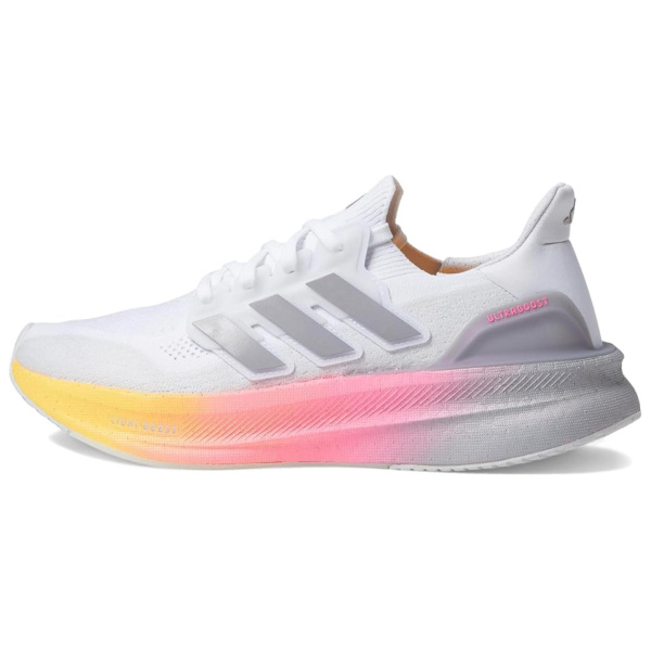 Adidas Ultraboost 5,0 Устойчивый к истиранию Дышащие Низкие Беговые кроссовки Мужские Серые