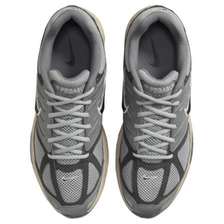 Nike Air Pegasus 2005 Устойчивый к истиранию Дышащие Низкие Повседневные Беговые Кроссовки Мужские Серый Черный