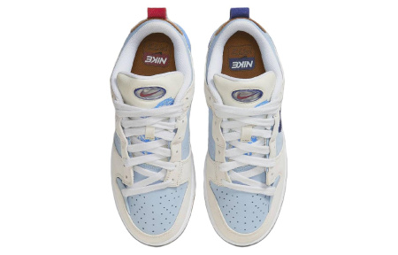 Nike Dunk Disrupt 2 Low Disrupt 2 Low Топ Скейтборд Кроссовки Женские Бежево-Синие