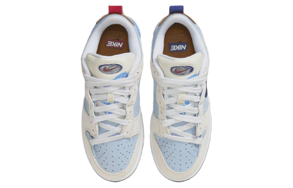 Nike Dunk Disrupt 2 Low Disrupt 2 Low Топ Скейтборд Кроссовки Женские Бежево-Синие