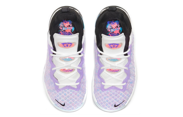 Nike Lebron 18 Удобные противоскользящие амортизирующие устойчивые к истиранию низкие детские баскетбольные кроссовки