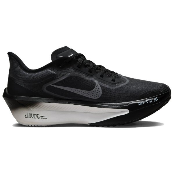 Nike Zoom Fly 6 Удобные противоскользящие низкие беговые кроссовки для женщин черные и серые