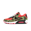 Nike Air Max 90 Low Топ Амортизирующие Беговые Кроссовки Унисекс Черный Красный