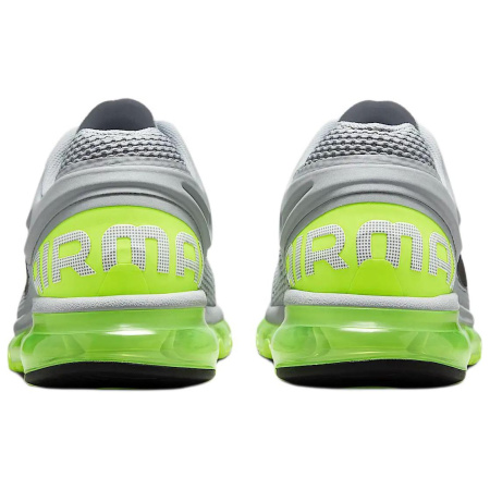 Nike Air Max 2013 Удобные Износостойкие Низкие Повседневные Беговые Кроссовки Мужские Серый Желтый