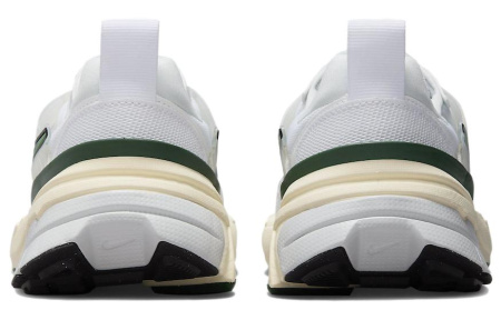 Nike V2K Run Износостойкий Дышащий Легкий Низкий Топ Повседневные Городские Беговые Кроссовки Женские Белый Зеленый