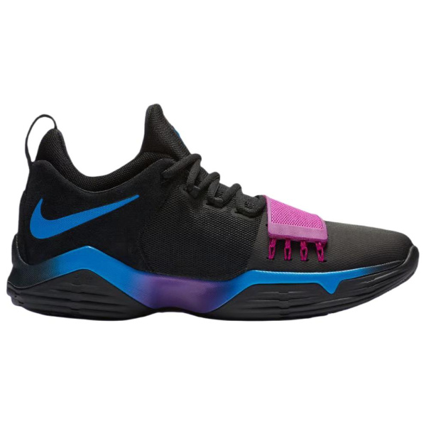 Nike PG 1 Grip Баскетбольные кроссовки Мужские Черные