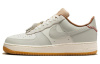 Nike Air Force 1 Low Топ Скейтборд Кроссовки Мужские Бежевый Хаки