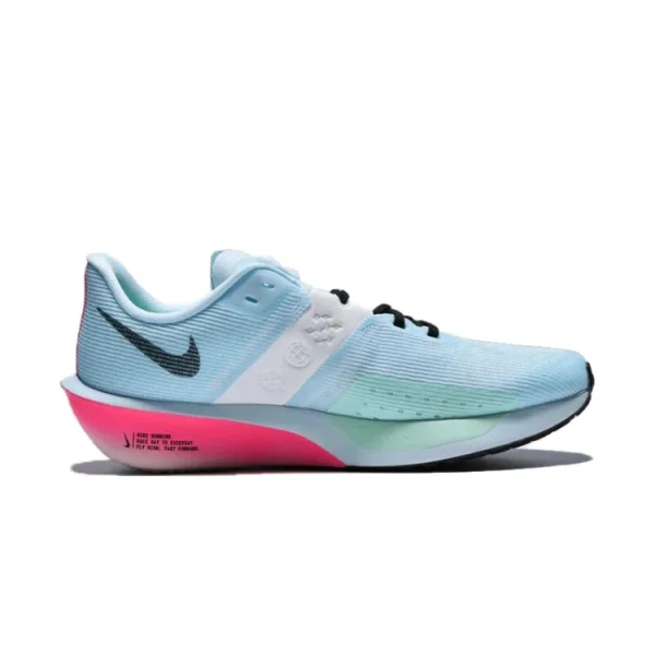 Nike Rival Fly 4 Амортизация и Дышащий Низкий Топ для Гонок и Беговых Кроссовок Мужские Синие и Розовые