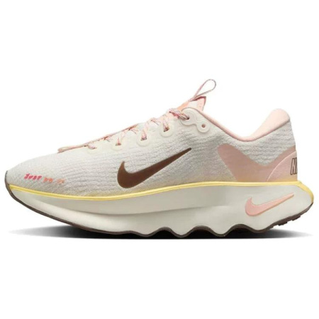 Nike Motiva Устойчивая к истиранию низкая женская обувь для ходьбы бежевого цвета