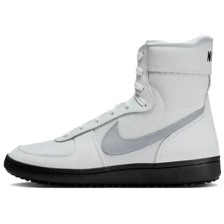 Nike X Чужие вещи Field General High Топ Кроссовки для скейтбординга Женские Белый Волчий Серый