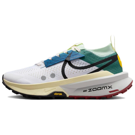 Nike Zegama Trail 2 Ткань Амортизация Противоскользящие Дышащие Низкие Кроссовки для Трейла Беговые Женские Белые