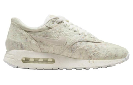 Nike Air Max 1 Устойчивые к истиранию низкие повседневные беговые кроссовки унисекс зеленые белые
