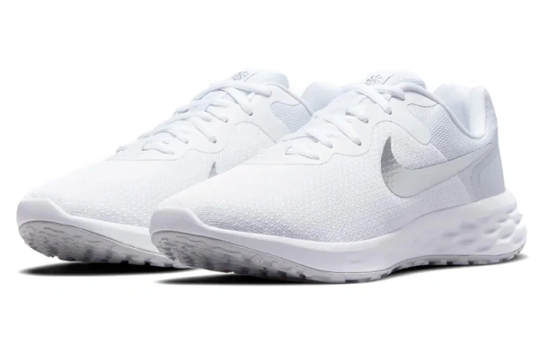 Nike REVOLUTION 6 Текстиль Синтетическая кожа Противоскользящий Устойчивый к истиранию Дышащий Легкий Низкий верх