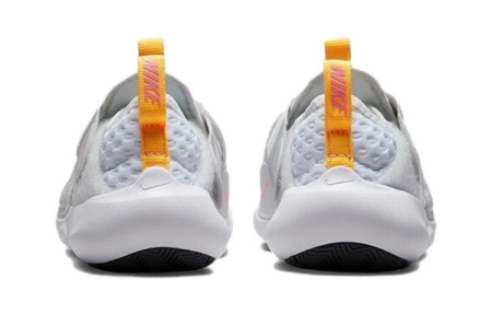 Nike Flex Advance Бразилия Ps Anti KICK Амортизация Низкий Верх Детские Беговые Кроссовки Белый