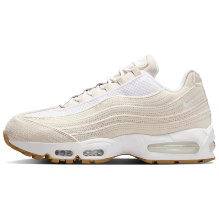 Levi's X Nike Air Max 95 Устойчивые к истиранию низкие беговые кроссовки унисекс бежевого цвета