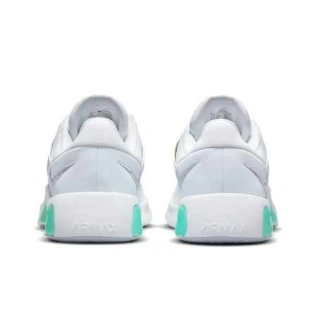Nike Air Max Bella Сетка Текстиль Синтетическая кожа Низкие кроссовки для тренировок Женские Белые Зеленые