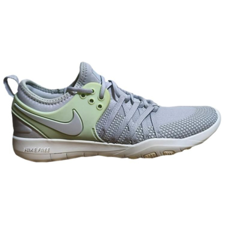 Nike Free TR Устойчивые к истиранию Низкие Кроссовки для тренировок Женские Серый Зеленый