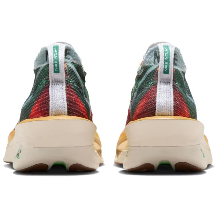 Nike Alphafly 3 Low Топ Марафон Длинный Бег Спринт Беговые Кроссовки Мужские Красный Зеленый