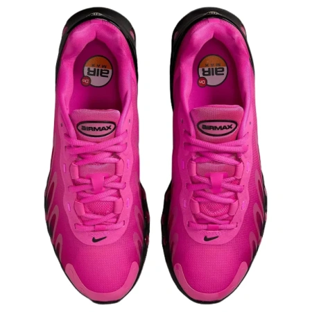 Nike Air Max DN8 Дышащая Поддержка Низкий Верх Повседневные Беговые Кроссовки Женские Красный Черный