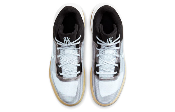 Nike Flytrap 4 Амортизация Противоскользящие Устойчивые к истиранию Покрытие MID Баскетбольные кроссовки для игры
