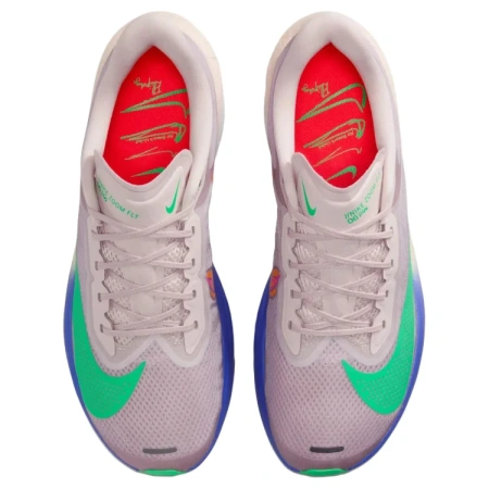 Nike Zoom Fly 6 Carbon Plate Беговые кроссовки Унисекс Серый Зеленый