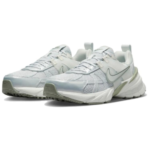 Nike V2K Run Ткань Противоскользящая Устойчивая к истиранию Низкий Верх Повседневный Городской Коммутирование