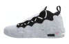 Nike Air More Money Свинка Противоскользящие Амортизация MID Детские баскетбольные кроссовки N-черный Белый Подростки