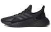 Adidas X9000l4 Винтаж Сетчатая Ткань Текстиль Низкие Беговые Кроссовки Унисекс Черные