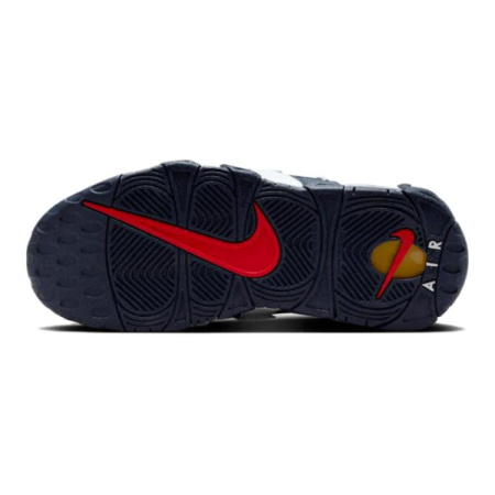Nike Air More Uptempo Синтетическая кожа противоскользящий устойчивый к истиранию дышащий высокий топ