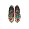 Nike Air Max 98 Кожа Низкий Верх Амортизирующая Повседневная Беговая Кроссовка Унисекс Коричневый Красный