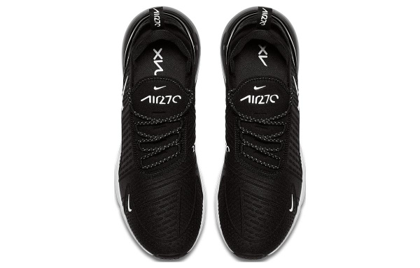 Nike Air Max 270 SE Ткань Низкий Верх Повседневная Обувь Мужская Черный Белый