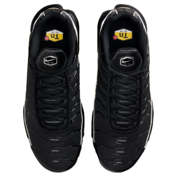 Nike Air Max Plus Поддержка Беговые кроссовки Унисекс Черный Белый